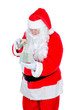 Photo: Santa Claus Holding Laptop Santa Claus Holding Laptop
