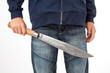 Junger Gewalttäter mit Machete