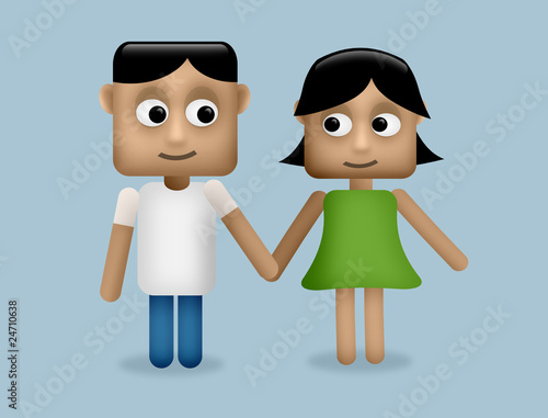 Illustration: In love In love