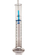 Graduated Cylinder With Colorant