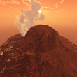 Volcanic eruption