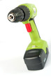 drill on a white bg isolated
