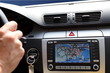 Exclusive car dashboard with  display gps panel