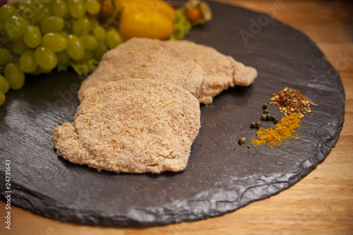Photo: Cordon bleu ungebraten paniert Cordon bleu ungebraten paniert