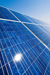Alternative Solar Energie. Sonnenenergie Kraftwerk.