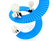 3D business people