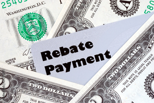 Photo: Obtain the rebate payment from a purchase Obtain the rebate payment from a purchase
