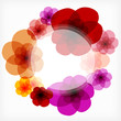 rond et fleurs