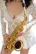 girl and sax
