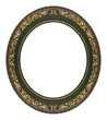Oval gold picture frame Oval gold picture frame