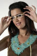 Mujer joven con gafas 877 Mujer joven con gafas 877