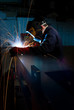 Welder making box section Welder making box section