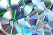 heap of dvd, cd disks