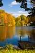 Autumn Lake Landscape