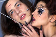 spider girl and victim