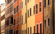 edifici ocra, roma