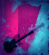 Abstract music collage with space for your text Abstract music collage with space for your text