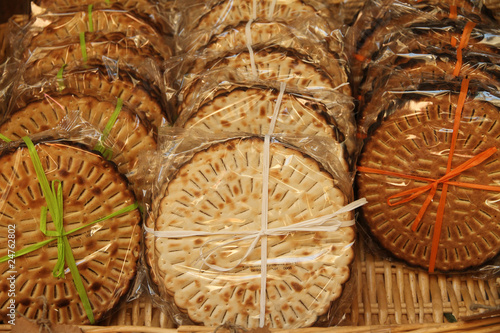 Photo: matza: jewish specialty matza: jewish specialty