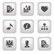 Gray button for internet 10 Gray button for internet 10