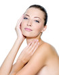 beautiful face of a sexy woman with clean health skin beautiful face of a sexy woman with clean health skin