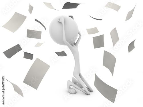 Illustration: Mr. Emotion V24.1b Stress white Mr. Emotion V24.1b Stress white