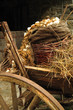 cart with hay