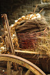 cart with hay