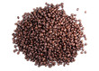 Pile of coffee beans on a white background Pile of coffee beans on a white background