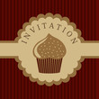 cupcake invitation background