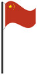 Flaggenmast China