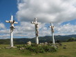 Crucifix in Ainhoa, Basque province of France
