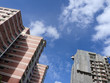 Condos and HDB flats under construcion Condos and HDB flats under construcion