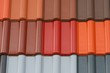 Bunte Dachziegel