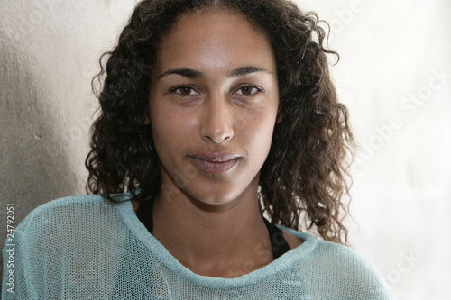 Photo: Portrait of female looking to camera Portrait of female looking to camera