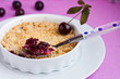 Cherry crumble Cherry crumble
