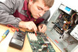 Photo: Computer support engineer Computer support engineer