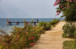 Promenade by Lake Garda, Italy