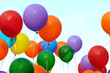 multicolored balloons