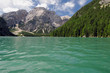 lago di Braies e Croda del Becco