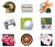 Vector video games icons. Part 1