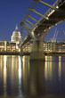 St Paul's Cathedral - Dome & Millenium Bridge
