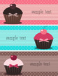 Photo en ligne au meilleur prix cupcake banners