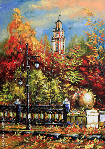 Ancient Vitebsk in the autumn Ancient Vitebsk in the autumn