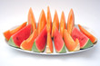 Fette di melone e cocomero