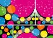collection bright abstract background