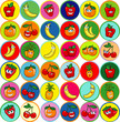 Collection of mixed fruit Collection of mixed fruit