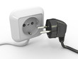 Plug and socket