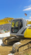 Bagger auf Baustelle 1