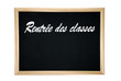 rentrée des classes
