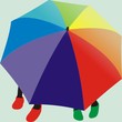 colour umbrella